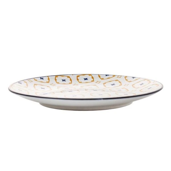 Тарелка мелкая 20,5см керамика MILA AIRY десертная 253-27002 (72)