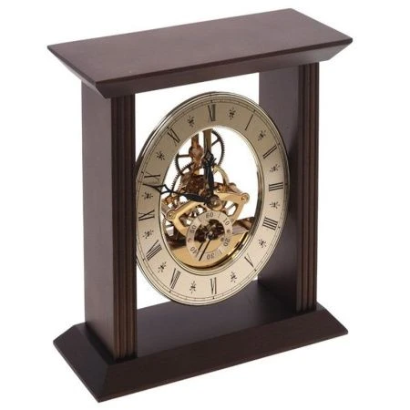 Часы настольные 16,2*7*18см дерево (12)