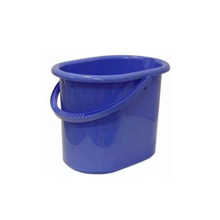 Ведро 11л пластик сиреневое овальное без крышки (5)
