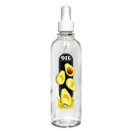 яяяБутылка для масла стекло 330мл с распылителем Oil collection с авокадо