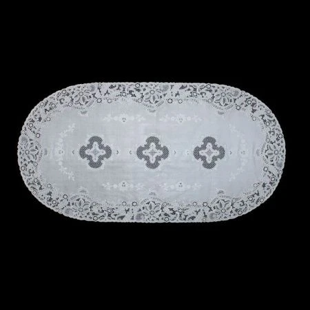 Салфетка сервировочная 17*33 (43*83см) ПВХ ОВАЛ 1005 белая (6/120) Салфетка сервировочная 17*33 (43*83см) ПВХ ОВАЛ 1005 белая (6/120)