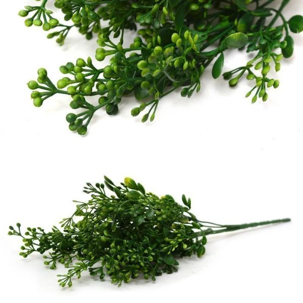 Декор Ветка зелени 33см пластик РТ-5533 (800)