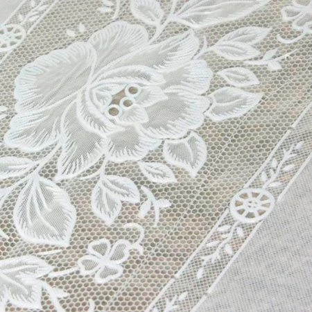 Скатерть 48*60 (120*150см) ПВХ EMBOSSED белая FC-807/905/101 (60)