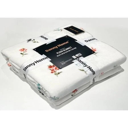 Плед евро 230*230см 350г/см Фланелевый плюш темное BL23-2/JC-18249 (8)