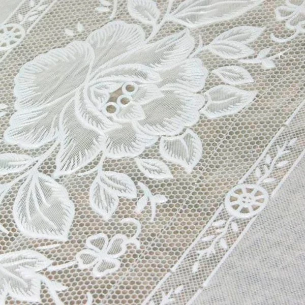 Скатерть 48*60 (120*150см) ПВХ EMBOSSED белая FC-807/905/101 (60)