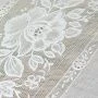 Скатерть 48*60 (120*150см) ПВХ EMBOSSED белая FC-807/905/101 (60)