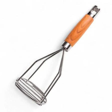 Картофелемялка металл с дер.ручкой LC096626 (80) JC-18059