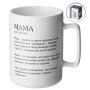 Кружка 400мл фарфор Мама (36)