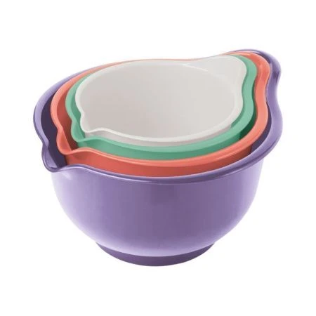 Емкости для миксера набор 4шт 1,4/1,9/2,6/3,6л пластик МАДЕНА С439 (8)