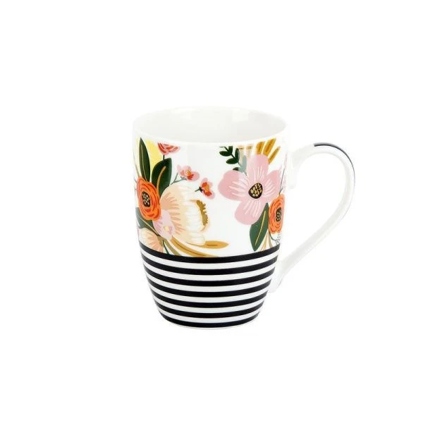 Кружка 340мл фарфор Floristry (48) ВЫВОД