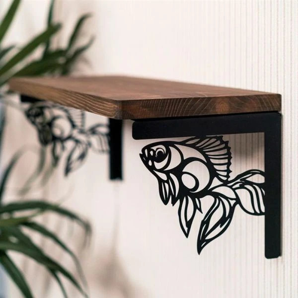 Комплект кронштейнов для полки 2шт. 702-216Br