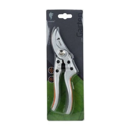 Секатор металл/пластик 20,5*5,8*2,5см d среза 15мм с фиксатором Премиум Leonord  J8191 (60)