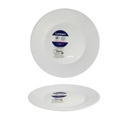 Тарелка мелкая 25см стеклокерамика АРЕНА обеденная 50993 (24)