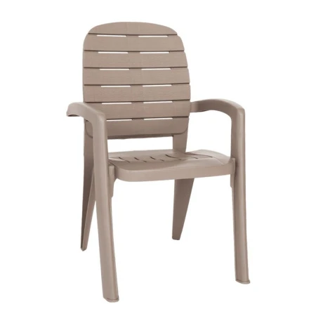 Кресло 58*60*91,5см пластик ПРОВАНС мокко (1) Кресло 58*60*91,5см пластик ПРОВАНС мокко (1)