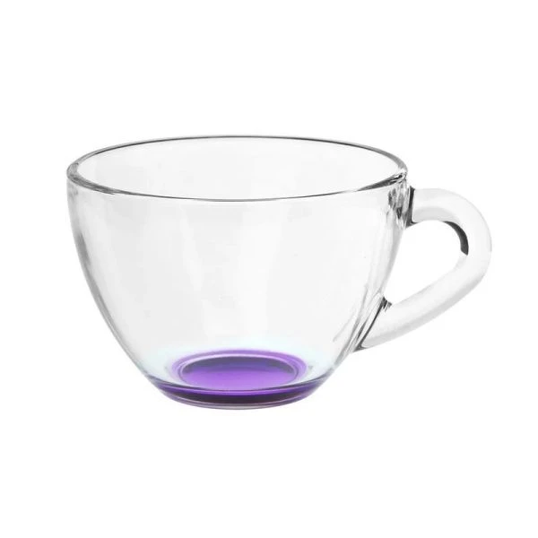 Кружка 200мл стекло Прага ЛАК МИКС NEW (24)