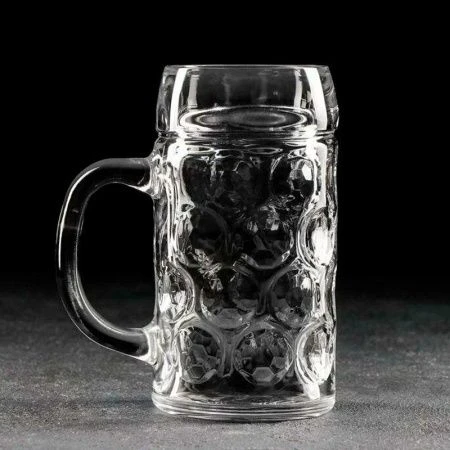 Кружка пивная 625мл стекло ПАБ (6)