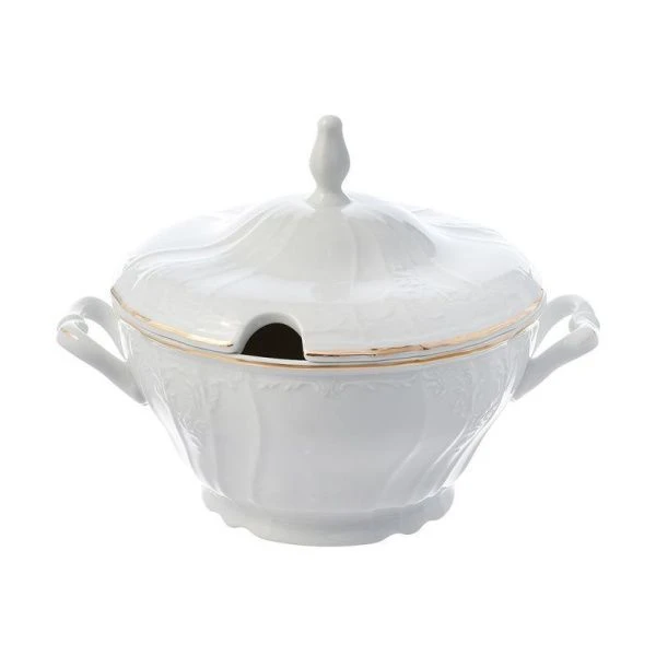 Супница 2,5л фарфор ЗОЛОТАЯ ОТВОДКА Бернадотт