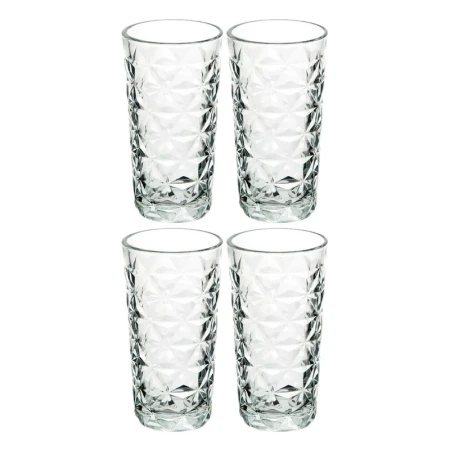 Стаканы набор 4шт 360мл стекло ЭСТРЕЛЛА (6)