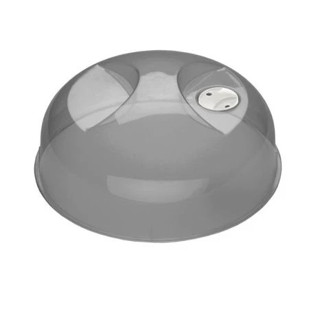 Крышка для СВЧ 23см пластик черная (40)