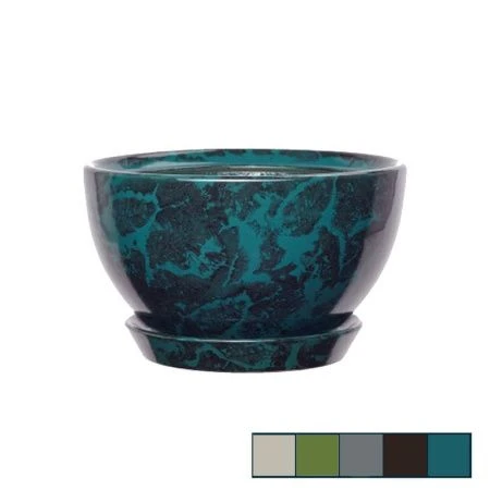 Горшок цветочный 800мл h11см керамика КАМЕЛИЯ №3 (1сорт) цвета в ассортименте Горшок цветочный 800мл h11см керамика КАМЕЛИЯ №3 (1сорт) цвета в ассортименте