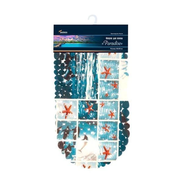 Коврик противоскользящий 36*69см ПВХ Paradise FV9-MG (10)