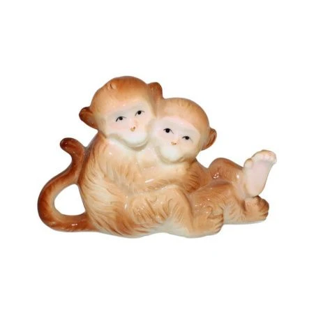 Фигурки Обезьянки фарфор 11*4,5*7,2см, B2923-4'DIN2822 (1-120)
