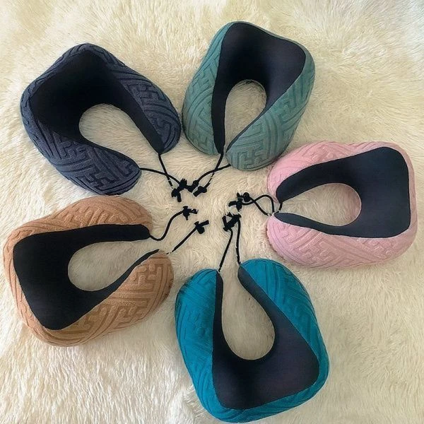 Подушка для шеи ортопедическая с эффектом памяти вспененный латекс JC-5053-1 (25/51)