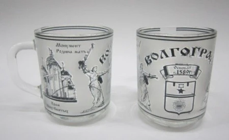 Кружка 250мл стекло