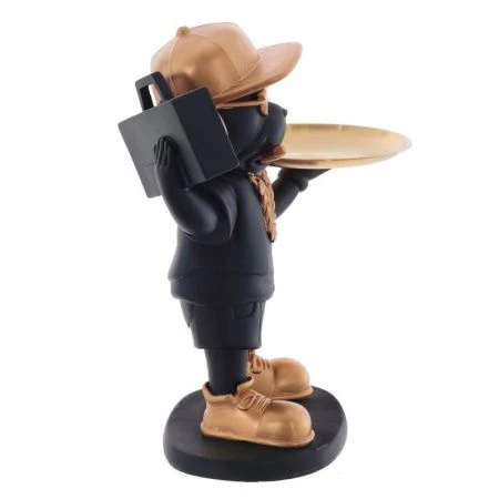 Подставка для мелочей Собака с подносом 26,5*16,5*26,5см металл (6)