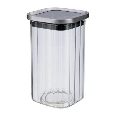 Банка для сыпучих продуктов 1,2л стекло Linea Desco 74-711 (12)