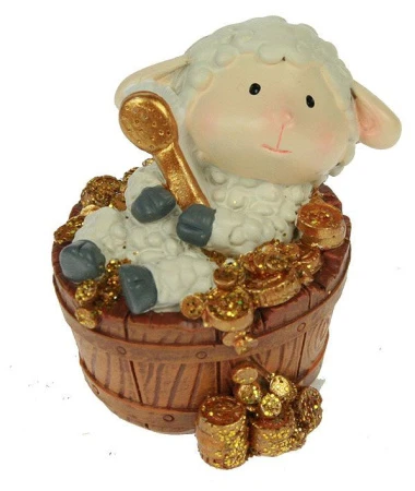 яяяФигурка Овечка 5*4*5см (12/288)