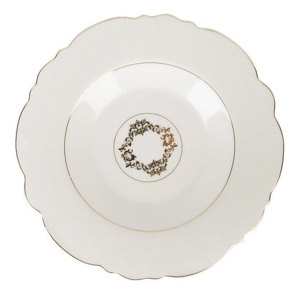 Тарелка глубокая 21,5см фарфор White chic суповая (6/36)