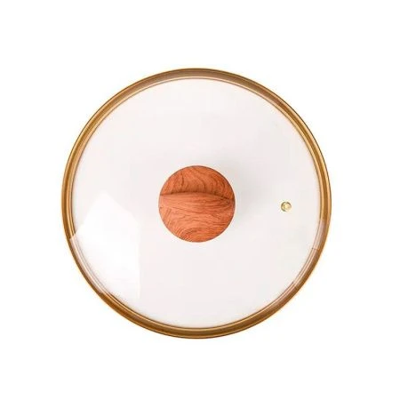 Сковорода 24см алюминий АП GRANIT ULTRA Black-gold со съемной ручкой, стекл.крышкой (4)