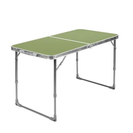 Стол-книжка походный 102*50*44,5/61см алюм/влагост.пластик хаки ССТ-3 (1)