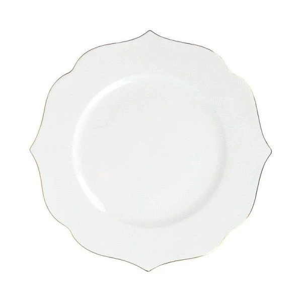 Столовый набор 12пр фарфор отводка золотом Belle подар.уп. (2)