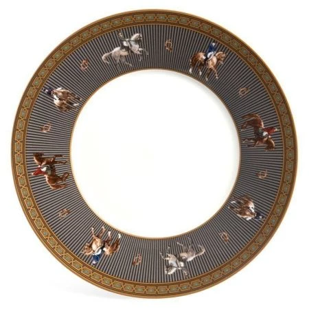 Чайный набор 2пр фарфор Horse club на 1 персону 300мл (36)