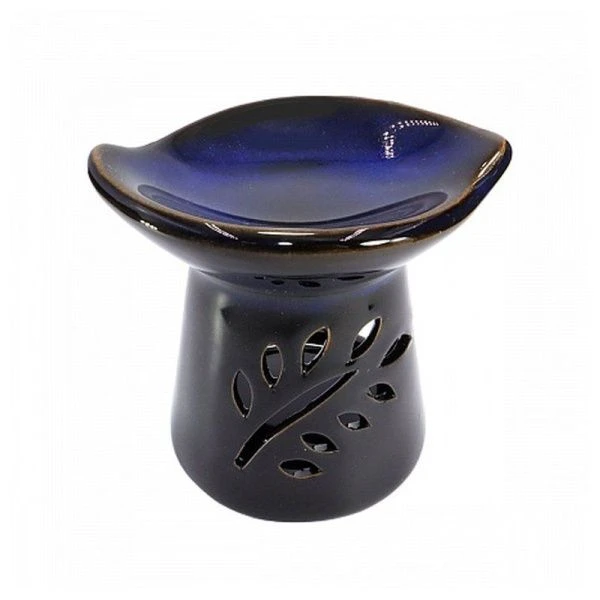 Аромалампа керамика Синяя глазурь 9см BU-04