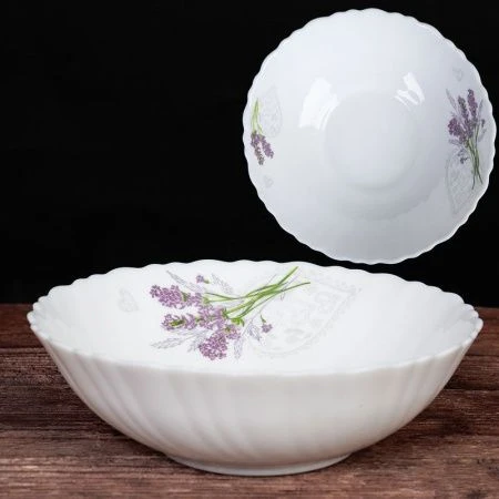 Салатник 15,5см 480мл стеклокерамика ЛАВАНДА TW-60XN (7131) (6/72)