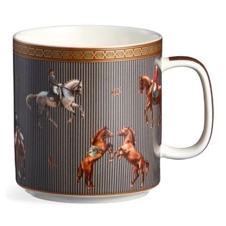 Кружка 400мл фарфор Horse club (36)
