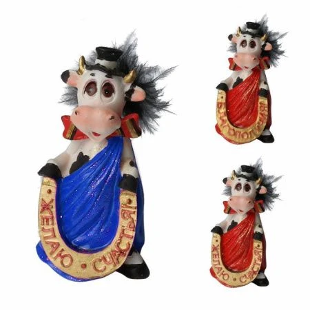 Фигурка Корова / Бык полистоун 7см 3 вида MY82847/216