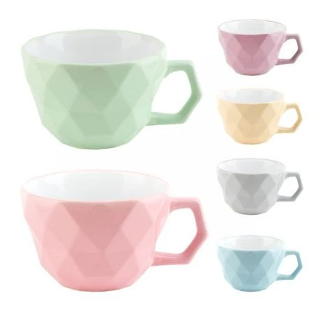 Кружка 450мл керамическая Пастель 6 видов (36)
