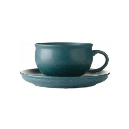 Чайный набор 2пр керамика BILLIBARRI HAPPY MUMMY на 1 персону 250мл бирюза (6)