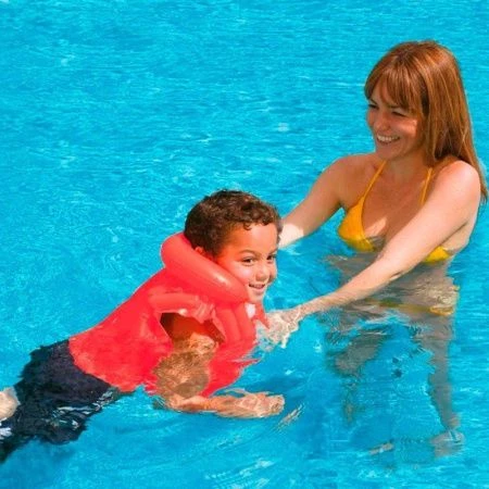 Жилет для плавания детский ПВХ Делюкс 50*47см, от 3-6 лет 58671 (24)