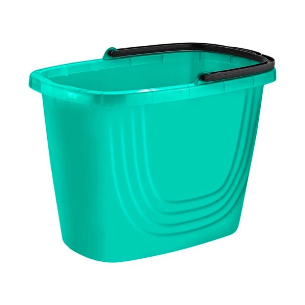 Ведро 8л пластик Disco аквамарин прямоугольное Ведро 8л пластик Disco аквамарин прямоугольное