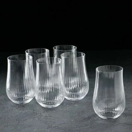 Стаканы для воды набор 6шт 450мл стекло ТУЛИПА opt (8)