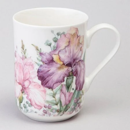 Кружка 330мл фарфор IRISES (24)