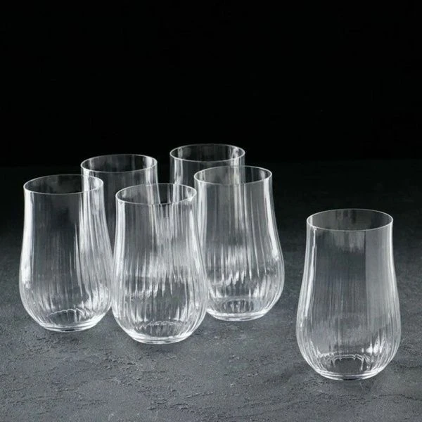Стаканы для воды набор 6шт 450мл стекло ТУЛИПА opt (8)