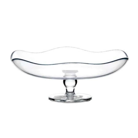 Блюдо 303мм стекло ТОСКАНА на ножке (без упаковки) (6)