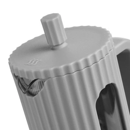 Френч-пресс 600мл пластик/стекло KEID серый (12)