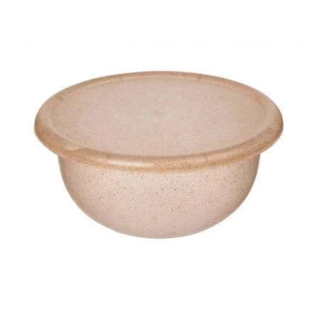 Миска 2,1л пластик Palermo с крышкой бесцветный флэк (24) 221116401/02